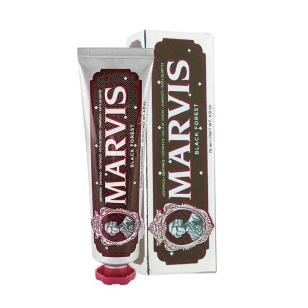 Marvis Black Forest Mint Toothpaste Οδοντόκρεμα με Γεύση Μαύρη Σοκολάτα & Κεράσια, 75ml