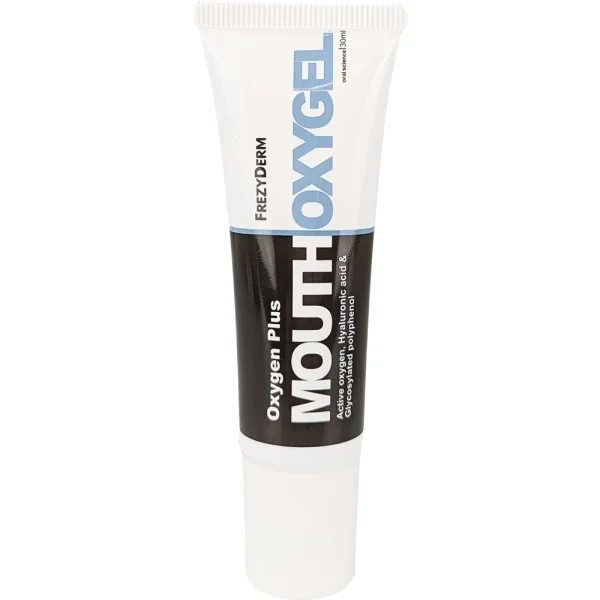 Frezyderm Oxygen Plus Mouthoxygel Τζελ Ενεργού Οξυγόνου για Τοπική Χρήση & Περιποίηση της Στοματικής Κοιλότητας με Αντιβακτηριακή & Αντιερεθιστική Δράση 30ml