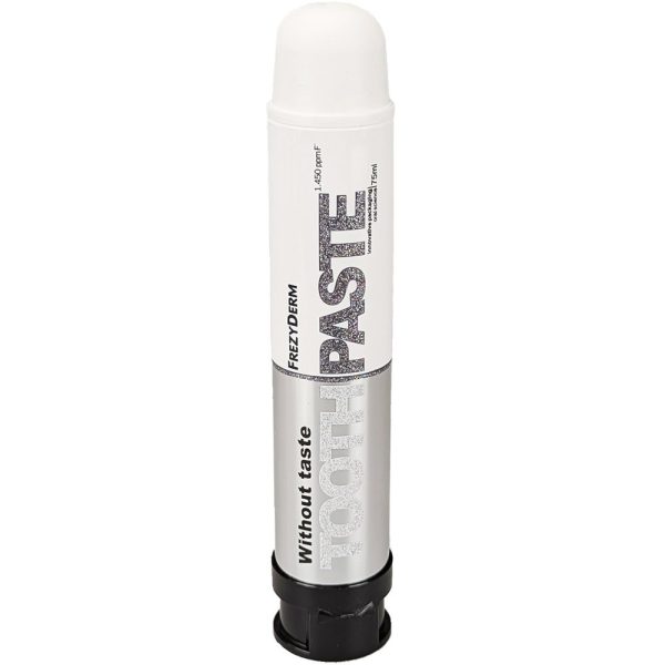 Frezyderm Toothpaste Without Taste Οδοντόπαστα Χωρίς Γεύση & Άρωμα με Σύνθεση που Ενισχύει την Άμυνα του Στοματικού Βλεννογόνου 75ml