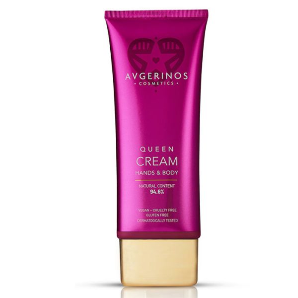 Avgerinos Cosmetics Queen Hands & Body Cream Πλούσια Κρέμα για Χέρια & Σώμα 200ml