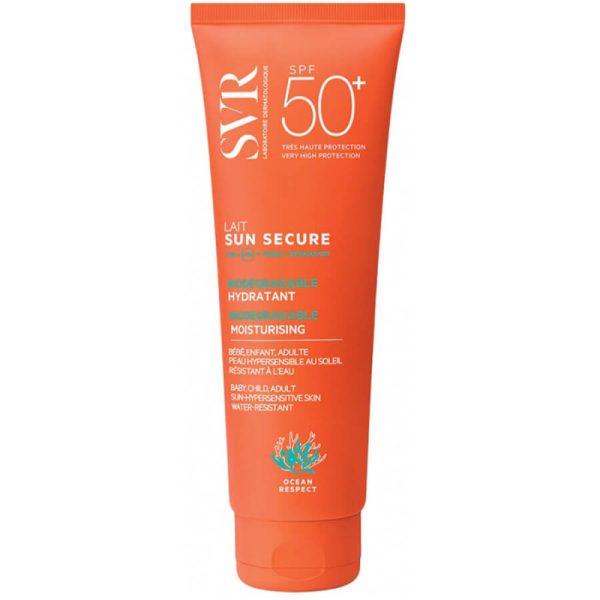 SVR Sun Secure Lait SPF50+ Λεπτόρρευστο Βελούδινο Γαλάκτωμα για Πρόσωπο & Σώμα για όλη την Οικογένεια 250ml