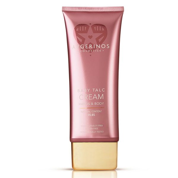 Avgerinos Cosmetics Baby Talc Hands & Body Cream Ενυδατική Κρέμα Χεριών & Σώματος 200ml