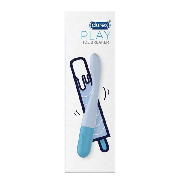 Durex Play Ice Breaker Δονητής Λεπτός 1 Τεμάχιο 18.3cm
