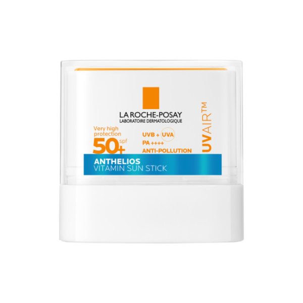 La Roche-Posay Anthelios UVAir Spf50+ Vitamin Sun Stick Ανάλαφρο Αντηλιακό Στικ Προσώπου Πολύ Υψηλής Προστασίας με Βιταμίνη Ε 9g
