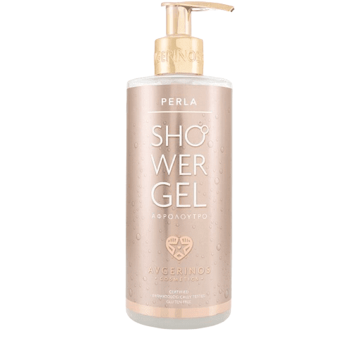 Avgerinos Cosmetics Perla Shower Gel Αφρόλουτρο με Άρωμα Λουλουδιών 300ml με Αντλία