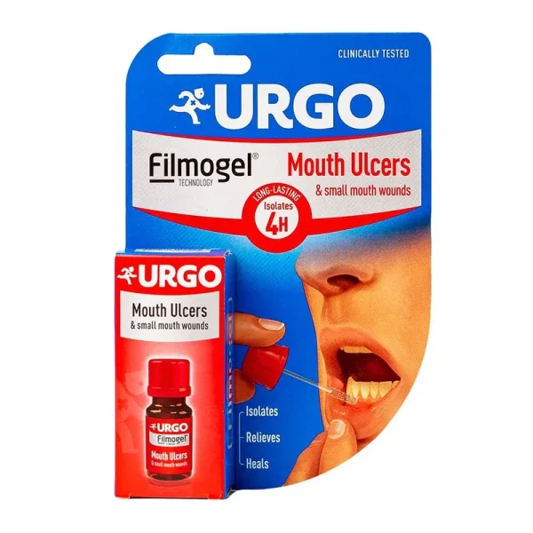 Filmogel Mouth Ulcers Τζελ που Θεραπεύει τις Άφθες & τις Μικρές Στοματικές Πληγές 6ml