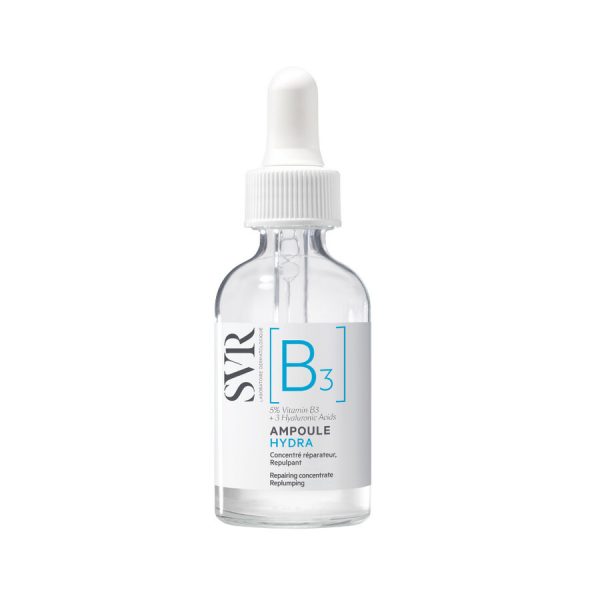 SVR [B3] Ampoule Hydra Repairing Ορός Προσώπου Βιταμίνης B3 για Ενυδάτωση & Αντιγήρανση 30ml