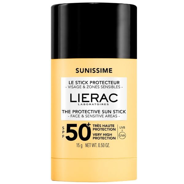 Lierac Sunissime The Protective Sun Stick Το Προστατευτικό Αντηλιακό Στικ για Πρόσωπο & Ευαίσθητες Περιοχές SPF50+, 15g