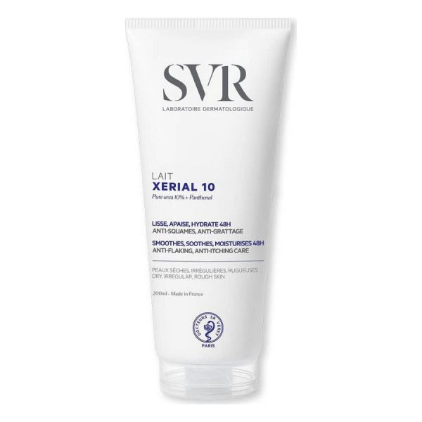 SVR Xerial 10 Lait Γαλάκτωμα 24ωρης Ενυδάτωσης & Λείανσης με Ουρία 200ml