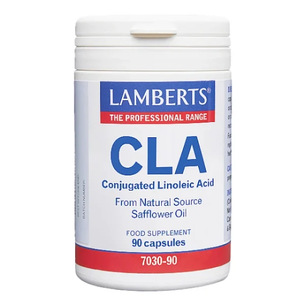 Lamberts CLA 1000mg Λιπαρό Οξύ για το Μεταβολισμό των Λιπών, 90 Κάψουλες