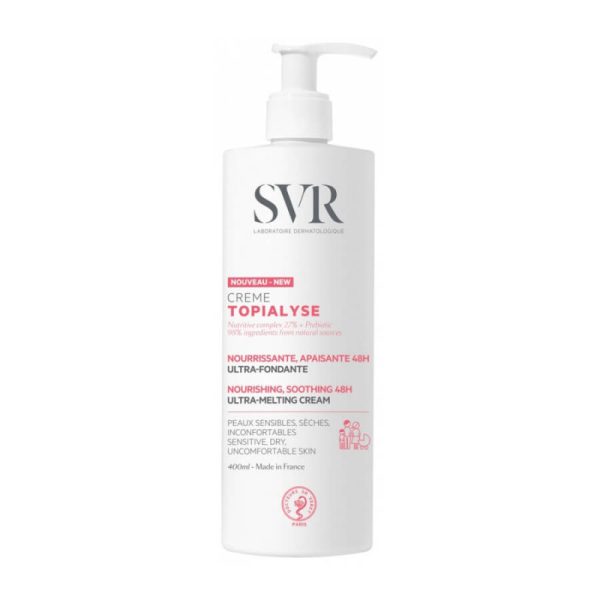 SVR Topialyse Creme Nourrisante Ενυδατική Κρέμα για πολύ ξηρή & ατοπική επιδερμίδα 400ml