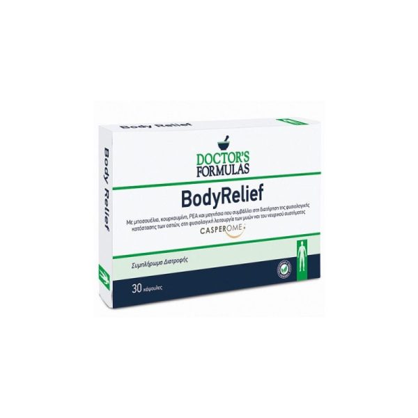 Doctor's Formulas Body Relief, για την Ενίσχυση των Οστών και των Μυών, 30caps