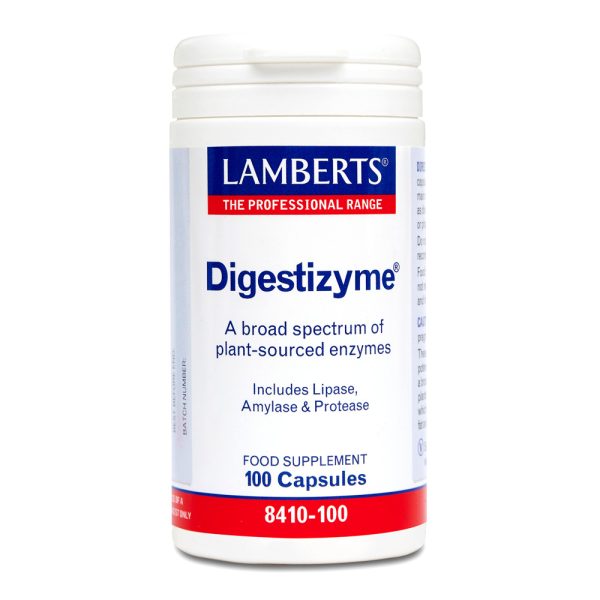 Lamberts Digestizyme Πεπτικά Ένζυμα 100 Capsules