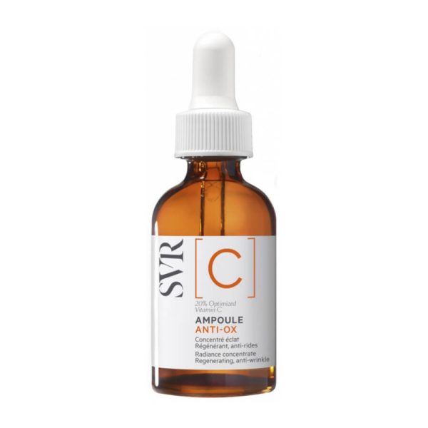SVR [C] Ampoule Anti-Ox Radiance Concentrate Αντιοξειδωτικός & Αντιγηραντικός Ορός Προσώπου με 20% Βιταμίνη C, για Λαμπερή Επιδερμίδα 30ml