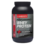 Lamberts Performance Whey Protein & Magnesium Πρωτεΐνη Ορού Γάλακτος Βανίλια, 1000gr