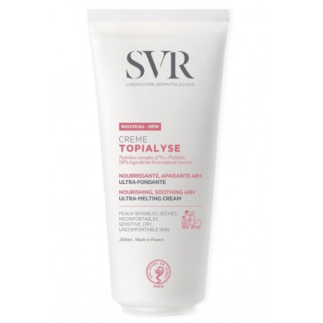 SVR Topialyse Κρέμα 48ώρης Θρέψης Προσώπου & Σώματος για Πολύ Ξηρό & Ευαίσθητο Δέρμα 200ml