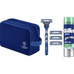 Gillette Promo Champions League Mach 3, 1 Λαβή & 4 Ανταλλακτικά & Series Sensitive Shave Gel 200ml & Νεσεσέρ 1 Τεμάχιο - Image 2