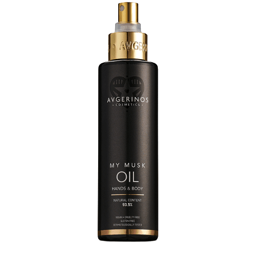 Avgerinos Cosmetics My Musk Oil Hands & Body Ξηρό Λάδι χεριών & σώματος 150ml