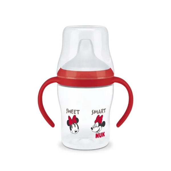Nuk εκπαιδευτικό ποτηράκι perfect match 6m+ 150ml minnie
