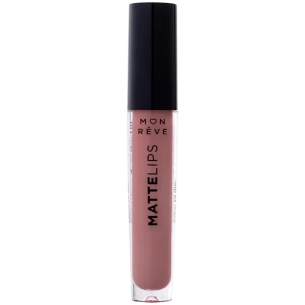 Mon Reve Matte Lips Liquid Lipstick Υγρό Ματ Κραγιόν με Πλούσιο Χρώμα Μεγάλης Διάρκειας 4ml - 28