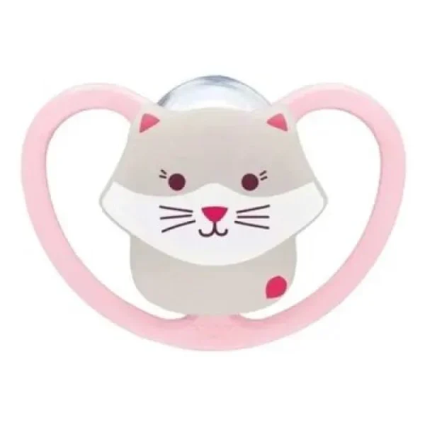 Nuk Perfect Match Air Πιπίλα Σιλικόνης με Θήκη 18-36m, 1τεμ