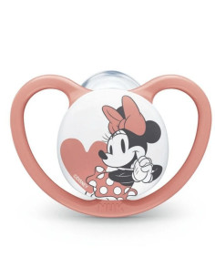 Nuk Space Disney Baby Ορθοδοντική Πιπίλα Σιλικόνης σε Θήκη 6-18m , 1τεμ