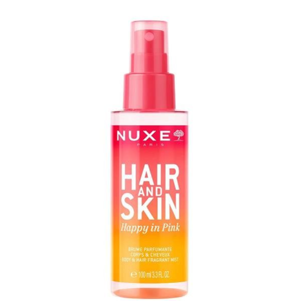 Nuxe Hair & Skin Happy in Pink,Αρωματικό Μιστ για Σώμα & Μαλλιά 100ml