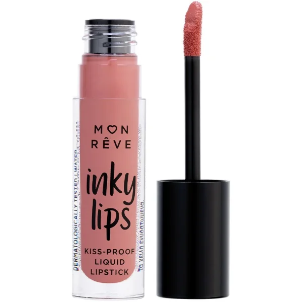 Mon Reve Inky Lips Kiss-Proof Liquid Matte Lipstick Εξαιρετικά Σταθερό Υγρό Ματ Κραγιόν 4ml - 24