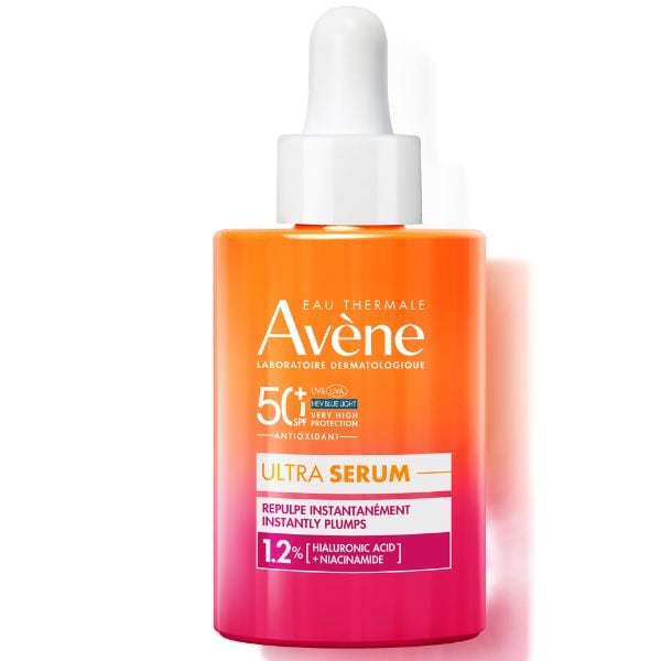 Avene Ultra Serum SPF50+ Aντηλιακός Ορός Προσώπου για Σύσφιγξη με Υαλουρονικό Οξύ & Νιασιναμίδη, 30ml