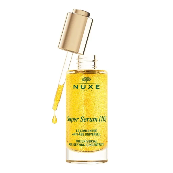 Nuxe Super Serum 10 The Universal Age-defying Concentrate Συμπυκνωμένος Ορός Προσώπου Απόλυτης Ολοκληρωμένης Αντιγήρανσης για Κάθε Τύπο Επιδερμίδας 30ml