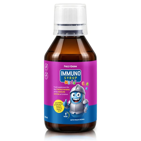 Frezyderm Immuno Kids για Ενίσχυση του Ανοσοποιητικού των Παιδιών 140ml