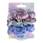 Cerda Αξεσουάρ μαλλιών Stitch λαστιχάκια scrunchies 3 τεμαχίων.