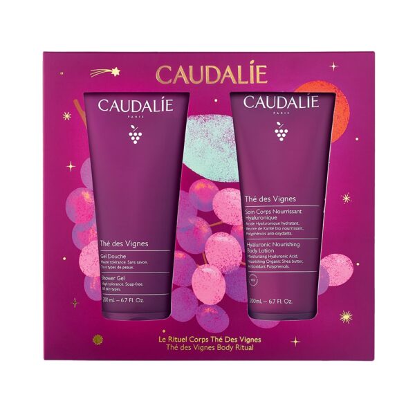 Caudalie Promo The des Vignes Body Shower Gel Αφρόλουτρο 200ml & The des Vignes Hyaluronic Nourishing Body Lotion 200ml