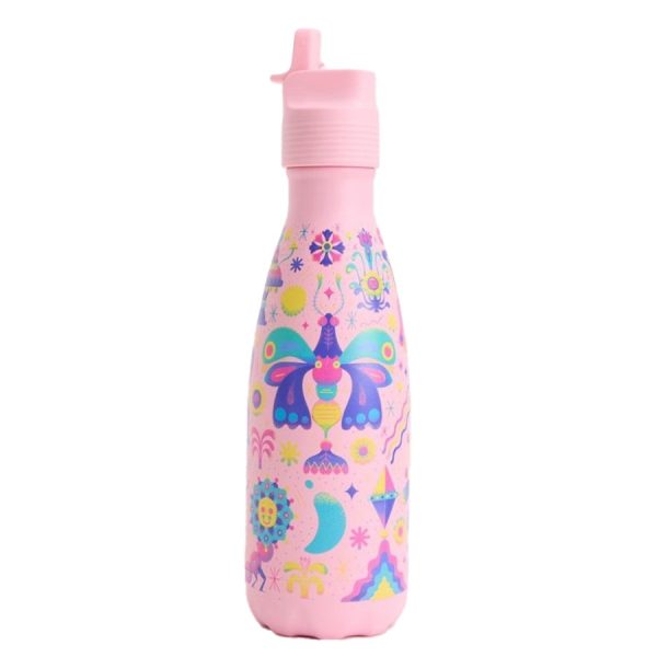 Chilly's Original Kids Bottle, Ανοξείδωτο Μπουκάλι Θερμός, Mystic Garden, 350ml