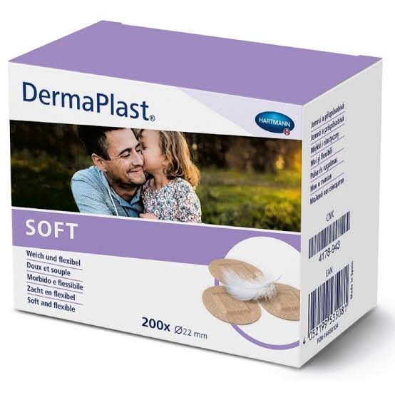 Hartmann Dermaplast Spot 22mm Στρογγυλά Αυτοκόλλητα Επιθέματα 200 Τεμάχια
