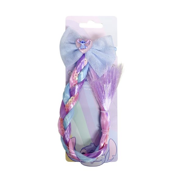 Cerda Beauty Disney Stitch - Λαστιχάκι μαλλιών με πλεξουδωτή επέκταση