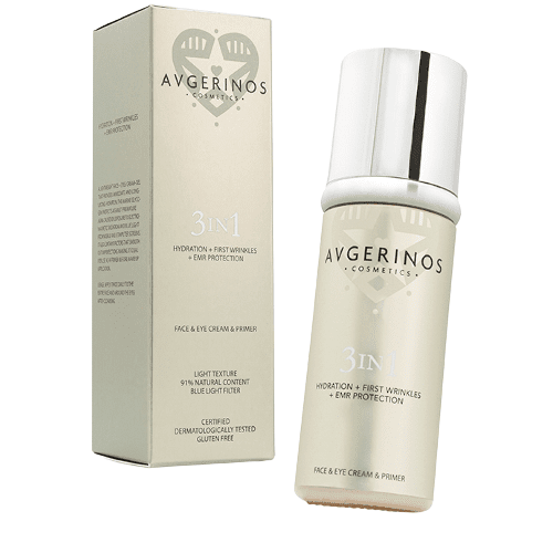 Avgerinos Cosmetics 3 in 1 Face & Eyes Cream-Primer Κρέμα Προσώπου 3 σε 1 50ml