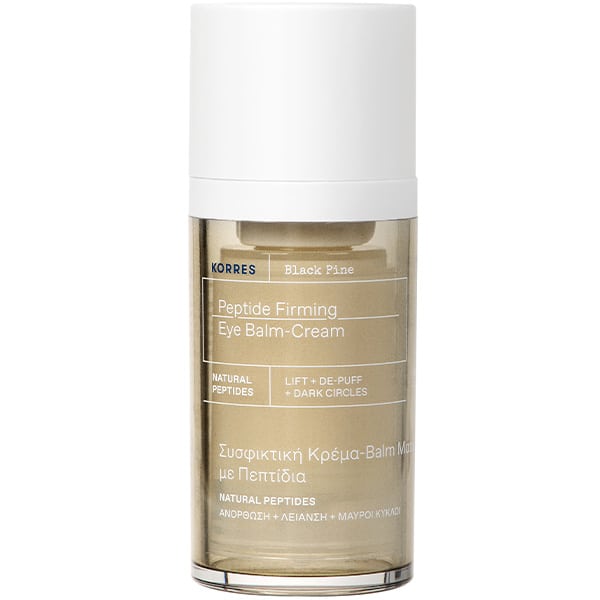 Korres Black Pine Peptide Firming Eye Balm-Cream Συσφικτική Κρέμα-Balm Ματιών με Πεπτίδια, 15ml