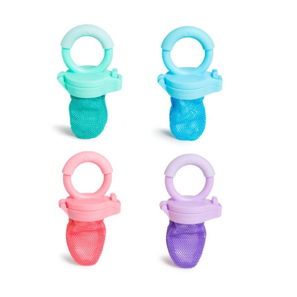 Munchkin Fresh Food Feeder Πιπίλα Φαγητού για Φρέσκα Φρούτα & Λαχανικά (11087), 6m+, 1τεμ
