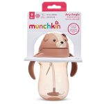 Munchkin Tip & Sip Dog Κύπελλο με Καλαμάκι από 9m+, 296ml