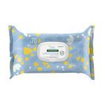 Klorane Bebe Gentle Cleansing Wipes 70τεμ (Υγρά Μωρομάντηλα Καθαρισμού με Καλέντουλα)