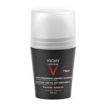 Vichy Homme Deodorant Roll On Anti Transpirant 72H 50ml (Αποσμητικό για Άνδρες με Έντονη Εφίδρωση)