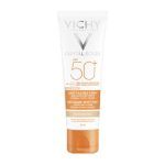 Vichy Capital Soleil Anti-Dark Spots SPF50+ 50ml (Αντηλιακή Κρέμα Προσώπου με Χρώμα Κατά των Πανάδων 3 σε 1)