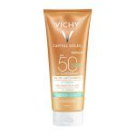 Vichy Capital Soleil Milk-Gel Wet Skin Technology SPF50 200ml (Εξτρα Απαλό Αντιηλιακό Γαλάκτωμα για Νωπή ή Στεγνή Επιδερμίδα)