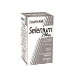 Health Aid Selenium 200μg 60tabs (Συμπλήρωμα Διατροφής Σελήνιο για Ευζωία & Προστασία των Κυτάρων Βραδείας Αποδέσμευσης)