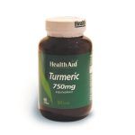 Health Aid Turmeric 750mg 60tabs (Κουρκουμίνη)