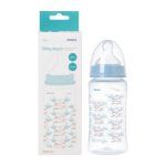 Korres Feeding Bottle 300ml 3+ (Μπιμπερό με Θηλή Σιλικόνης Μεσαίας Ροής 3+)