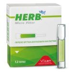 Vican Herb Micro Filter 12 τεμάχια