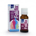 Intermed Folifix Συμπλήρωμα Διατροφής Φυλλικού Οξέος σε σταγόνες, με γεύση βατόμουρο, 12ml