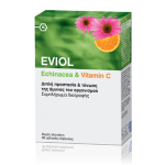 Eviol Food Supplements Echinacea & Vitamin C 60caps (Συμπλήρωμα Διατροφής Με Εχινάκεια & Βιταμίνη C)